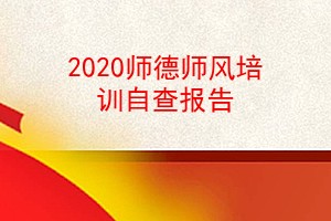 2020ʦʦѵԲ鱨