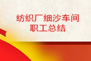 开通qq:1959478550如果您有任何类似的工作总结,年终总结以及纺织厂