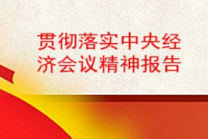 贯彻落实中央经济会议精神报告